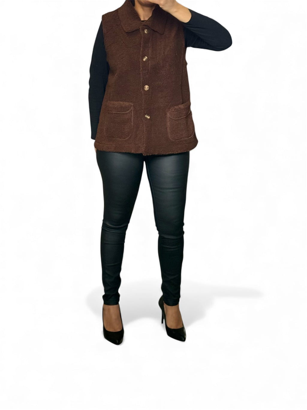 Gilet Sans Manches Femme – Oversize